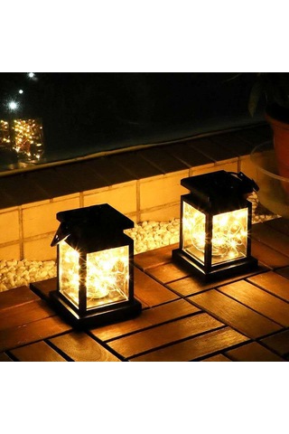 Mufunye Güneş Enerjili Işık: Dış Mekanlar İçin Su Geçirmez, Balkon Ve Bahçe Dekorasyonu, Islak Işık 30 Işıklı Mızrak Yıldız Lambası