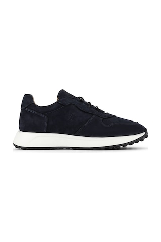 Tamer Tanca Erkek Hakiki Deri Lacivert Nubuk Sneakers & Spor Ayakkabı 1145 2028 Erk Ayk Y26 Lacı Nbk
