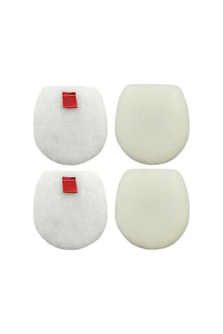 Geeroyoo Shark Süpürge Yıkanabilir Hepa Filtre Seti - Uzun Ömürlü Yeniden Kullanılabilir Yedek Filtre