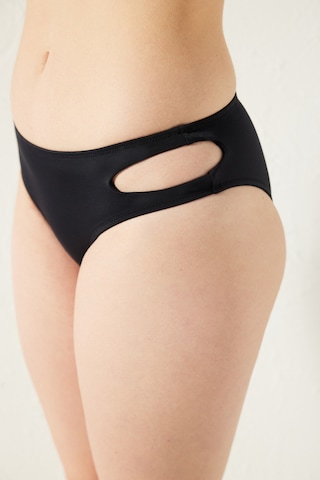 Penti Basic Kesik Detaylı Siyah Bikini Altı