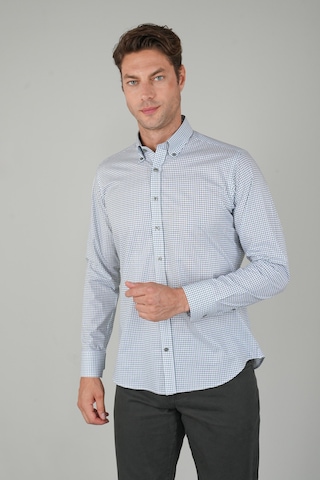 Bisse Yeşil Kareli Regular Fit Erkek Pamuk Gömlek Gmeks252162 E47 Yeşil