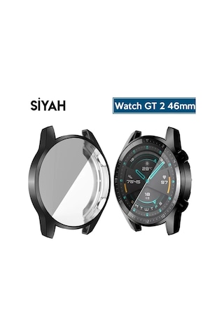 Ally Huawei Watch Gt2 46mm 360 Koruma Ultra İnce Silikon Kılıf- 5775