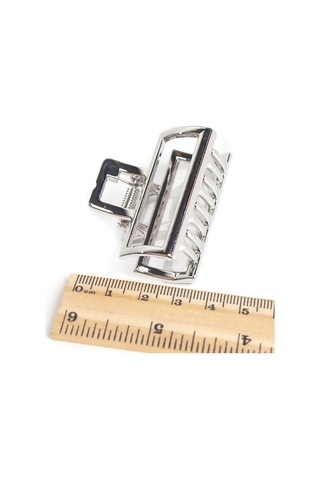 Moveevo Klasik Geometrik Kare Desenli Metal Alaşım Saç Kapağı - Yıkama Ve Günlük Kullanim Icin Sabit Tutucu - Parlak Altin