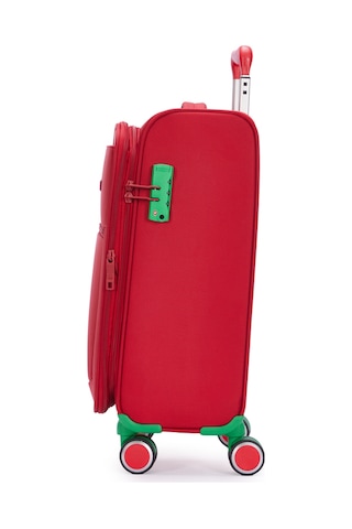 United Colors Of Benetton Ultra Light Kumaş Kabin Boy Valiz Kırmızı Bnt2800