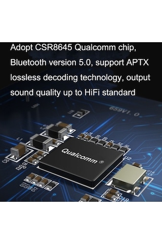 Didadodo X600 Csr Kayıpsız Bluetooth Alıcısı Yüksek Kaliteli Aux Ses Bluetooth Adaptörü Hıfı5.0 Araç Ses Adaptörü