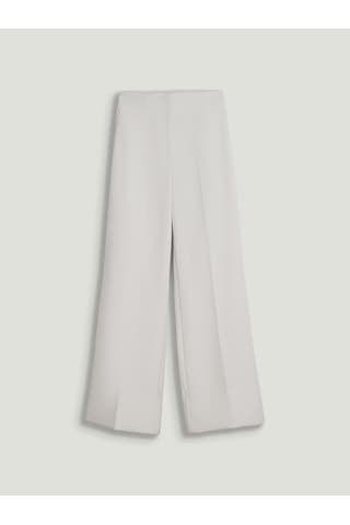 Nocturne Kadın Duble Paça Pantolon N26kn3455 Beyaz