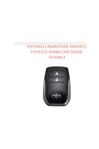 Toyota Yeni Kasa Chr C-hr Camry Corolla Yaris Cross Prius Rav4 Anahtar Kılıf 2.resime Bakınız 2 Tuş