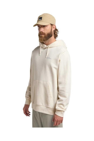 Jack Wolfskın Jack Wolfskin Essential Hoodie Erkek Beyaz Sweatshirt 5127 Beyaz