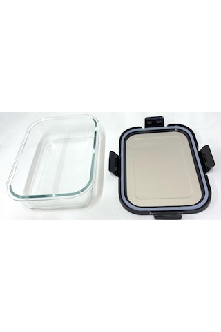 Cooker Ckr3489 Cam Saklama Kabı 1500 Ml Siyah