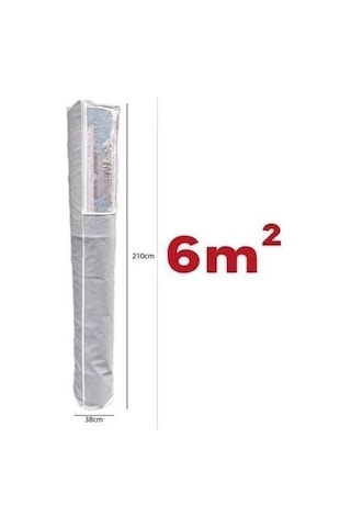 Buffer Pencereli Halı Hurcu Toz Geçirmez Sağlam Dayanıklı Hurç Organizer 4m² Çok Renkli