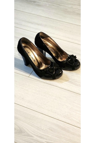Kadın 35 36 Topuklu Fanzeti Klasik Ayakkabı 001
