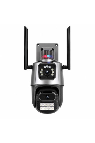Ultratekno Ic-d9 8mp Çift Lens Ptz Akıllı Wifi Güvenlik Kamerası
