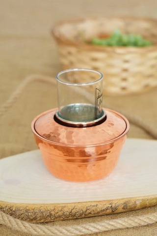 Bakır Ehlikeyf Kapaklı Model Bakır Renk