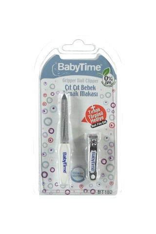 BabyTime BT182 Çıt Çıt Tırnak Makası+Törpü
