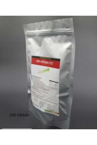 Revive Artemia Cyst Akvaryum Ve Canlı Balık Yemi 200 G
