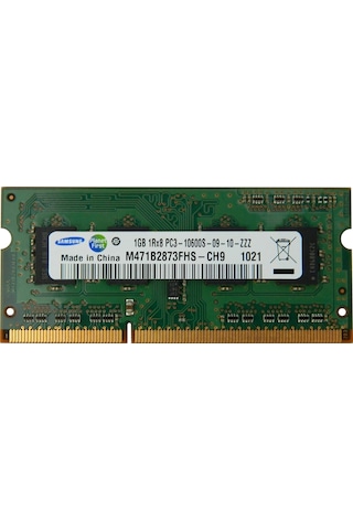 Samsung Uyumlu 1GB 1333MHz 1Rx8 DDR3 1.5V 10600S Dizüstü Laptop PC RAM
