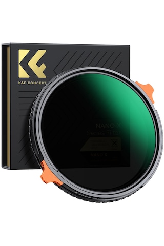 K&f Concept 82 MM Cpl + ND4-ND64 Varıable Nano-X Serisi 2 İn 1 Filtre