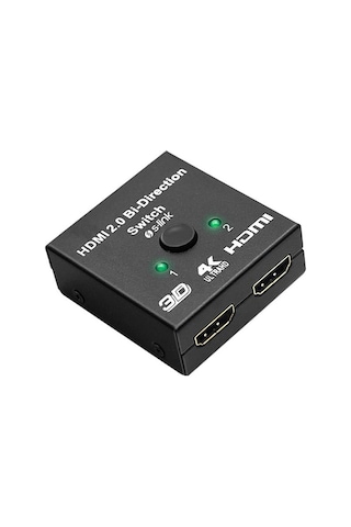 Powermaster Çift Yönlü 2 Port Hdmı Switch Splitter