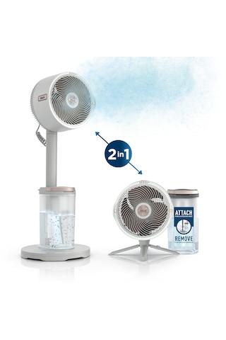 Shark Flexbreeze Promist FA300EU Taşınabilir Buharlı Fan