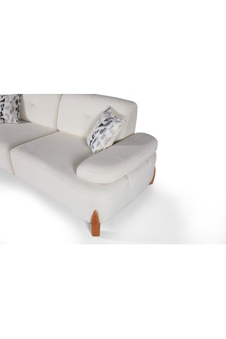 Linda Yataklı Kanepe Krem