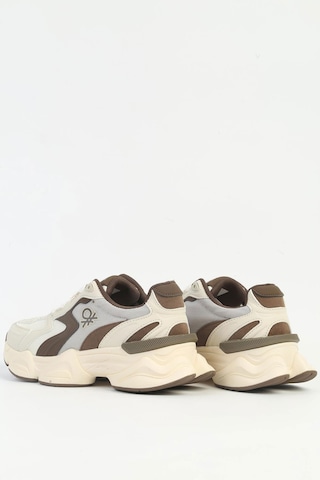 Benetton Kadın Spor Ayakkabı Bej - Kahverengi