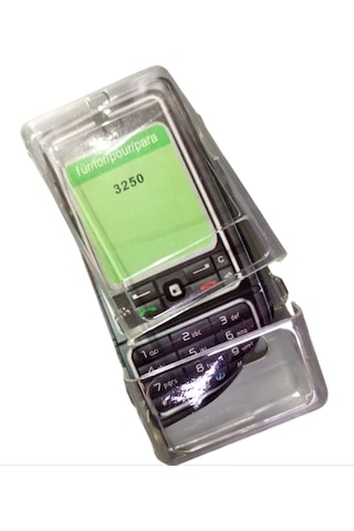 Nokia 3250 Uyumlu Telefon Koruyucu Şeffaf Mika Kapak -