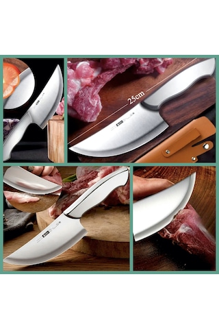 Omeniv 25cm Şef Bıçağı Kılıflı Et Balık Salata Outdoor