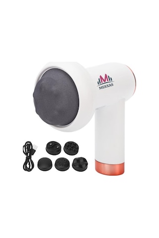 Merxas Sl-630 Shıatsu Masaj Teknigi Şarj Edilebilir 6 Seviye Kablosuz Titreşimli Masaj Aleti Pro Seri Sl-630 Renkli