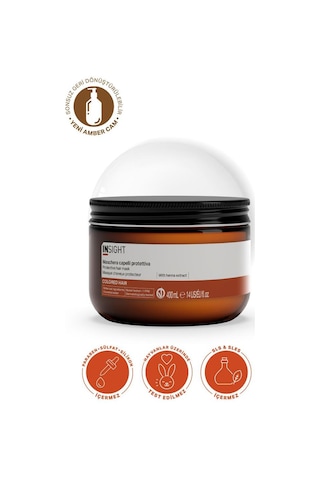 Insight Boyalı Saçlar İçin Koruyucu Maske 400 Ml