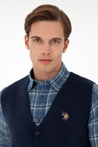 U.s. Polo Assn. Erkek Lacivert Hırka Triko 50292677-vr033 Lacivert