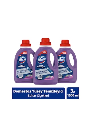 Domestos Yüzey Temizleyici Bahar Çiçekleri 3 x 1500 ML