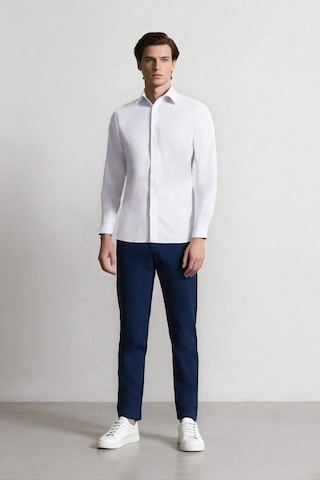 DeFacto Tailored Fit Normal Kesim Düz Paça Her Yöne Esneyen Yazlık Kumaş Pantolon -  C7508AX25SPIN208