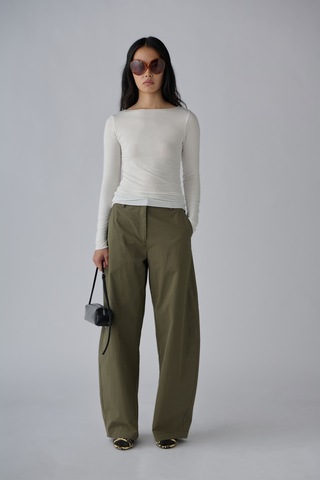 Suud Collection Ekru Lindy Bluz