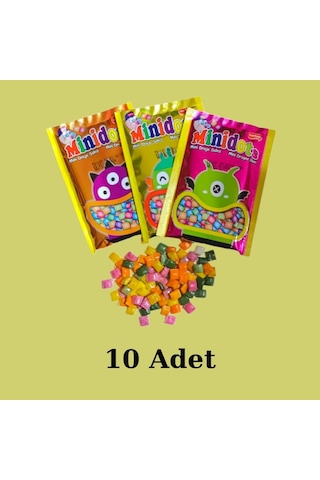 10 Adet Minidots Draje Sakız
