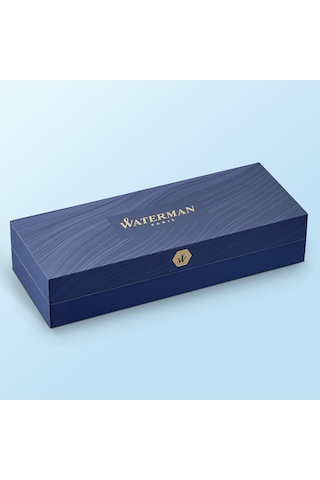 Waterman Hemisphere Mat Siyah Altın Tasarımlı Roller Kalem, Ince Çok Renkli