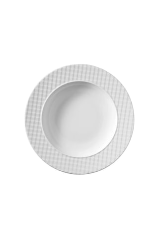 Gb Kütahya Ekose 1 Adet Yemek Tabağı 20cm 1. Kalite Porselen