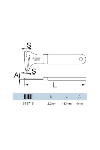 Unior Rotor Düzeltme Aparatı1666-2dp Siyah