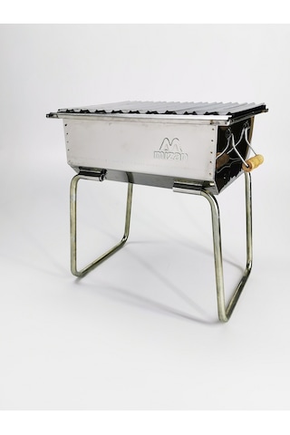 Mizan Marina Grill S Krom Mangal 35 x 40 CM