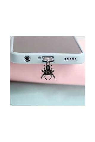 Aleylife 2d Telefon Charm Apple Uyumlu iOS Toz Koruması -spıderman