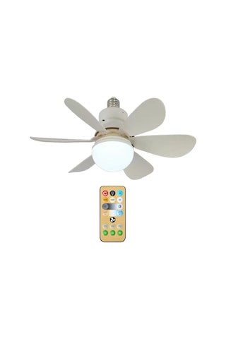 Hallow Işık Uzaktan Kumanda Led Fan
