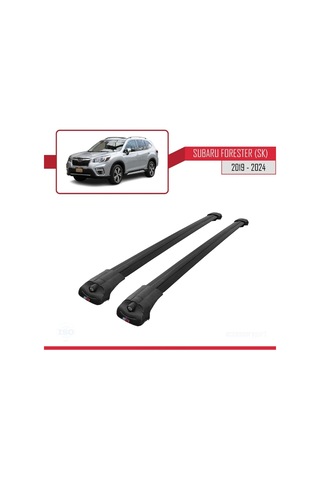 Subaru Forester Sk 2019 Ve Sonrası İle Uyumlu Ace-1 Ara Atkı Tavan Barı Siyah