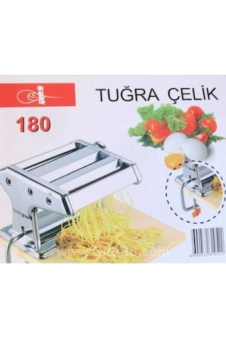Tuğra Çelik 180 3 Amaçlı Erişte Kesme Makarna Yufka Makinesi Diğer