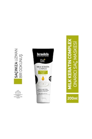 Milk Keratin Complex Onarıcı Ve Hacim Verici Saç Maskesi 200 Ml