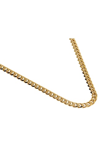 Erkek 4 Mm Çelik Zincir Kolye Gold