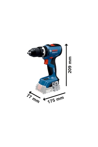 Bosch GSB 18V-65 Akülü 2 x 2.0AH Çift Akülü Darbeli Matkap
