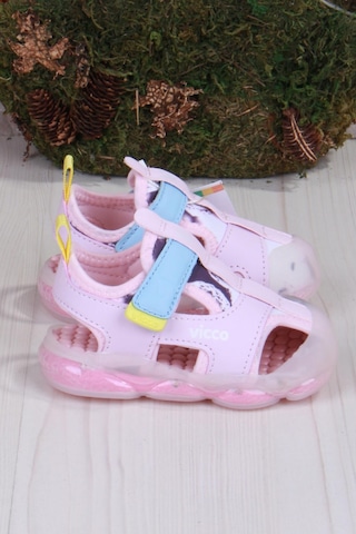 Vicco 332.b25y.217 Live Pudra Işıklı Kız Çocuk Sandalet Pudra