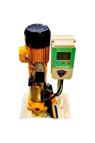 Vkp Vd S/s 9-05 1x Pompalı 2 Hp 220v Çelik Fanlı Dikey Milli Dreambox Panolu Paket Hidrofor