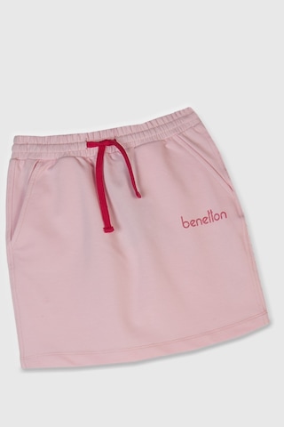 Benetton Kız Çocuk Etek Pembe