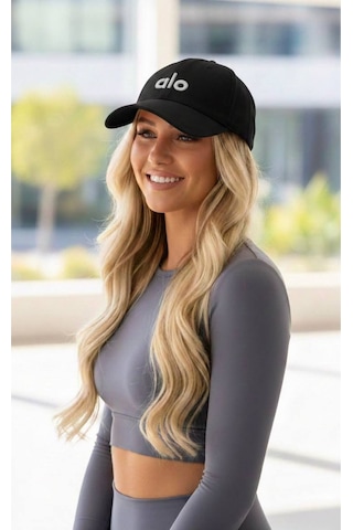 Gk Gamzelirenklerim Luxury Fashıon&accessorıes Nakış Logolu Kadın Baseball Şapka Ayarlanabilir Spor Günlük Cap Aloyazılı Siyah