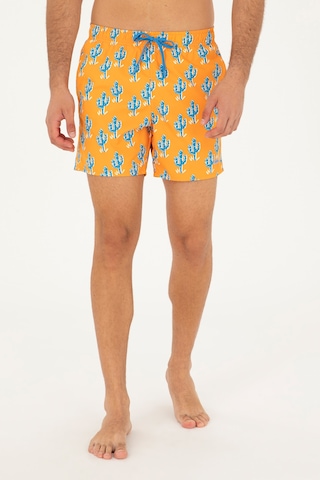 U.s. Polo Assn. Erkek Turuncu Deniz Şortu 50282934-vr051 Turuncu